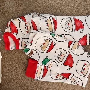 Carter's Santa Christmas pajamas